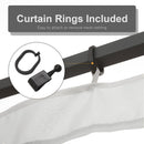 Outsunny - 10' x 13' Replacement Mesh Sidewall Netting For Patio Gazebos And Canopy Tents With Zippers (Sidewall Only) - White by HouseOfZazla