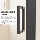 Framed Bi-fold Pivot Shower Door 32"x72" by HouseOfZazla