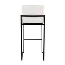 Fuji - Contemporary High Back Barstool Elegant Design by HouseOfZazla