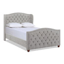 Marcella - Upholstered Shelter Headboard Bed Set by Unique Piece Furniture