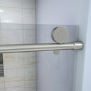 Single Sliding Bypass Shower Door Enclosure With Tempered Glass by HouseOfZazla