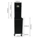 6 Drawer Lockable Tool Cabinet On Wheels With Detachable Toolbox by HouseOfZazla