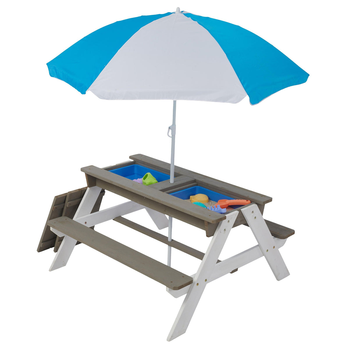 Kids Picnic Table With Sand and Water Table Conversion, photo 19 of 31
