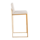 Fuji - Contemporary Design High Back Barstool by HouseOfZazla