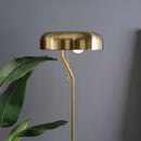 Spectra - Tall Corner Floor Lamp For Living Room - Gold by HouseOfZazla