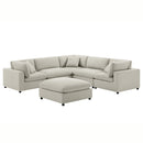 Cassandra - Sofa With Ottoman by HouseOfZazla