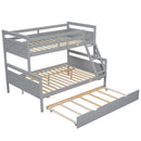 Bunk Bed With Ladder And Safety Guardrail by HouseOfZazla