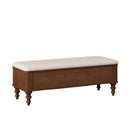 50.8-Inch Multi-Functional Storage Ottoman Bench by HouseOfZazla