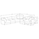 Tomasina - Modular Sectional Sofa With Cushions