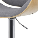 Marana - Handcrafted Bentwood Adjustable Swivel Bar Stool