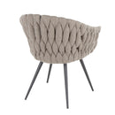 Matisse - Braided Contemporary Chair by HouseOfZazla