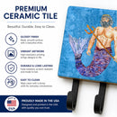 Mermaid and Merman Leash or Key Holder Wall Hooks, Coat Rack Wall Mount, for Hanging Keys, Towels, Aprons, Leashes