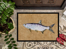 Tarpon Doormat Indoor Outdoor 24H X 36W Front Door Mat Rugs for Entryway, Non Slip Washable Low Pile,