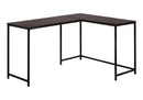 Computer Desk, Home Office, Corner, L Shape, Laptop, Marble Look Contemporary & Modern by Unique Piece Furniture