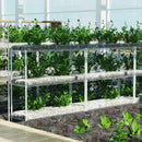 3 Tier Shelf Wire Shelving Unit - 3000LBS, 3T1848-3KLB-W-LKJ