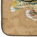 Croppie Dish Drying Mat Absorbent Dish Drying Mat Pad for Kitchen Counter Dish Drainer Mat for Countertop, 14 x 21", Multicolor