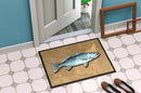 Speckled Trout Doormat Indoor Outdoor 24H X 36W Front Door Mat Rugs for Entryway, Non Slip Washable Low Pile,