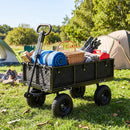 880 lbs Utility Wagon Flatbed with Removable Oxford Cloth Liner by DirectDeals
