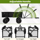 880 lbs Utility Wagon Flatbed with Removable Oxford Cloth Liner by DirectDeals