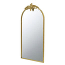 Arched Wall Mirror With Metal Frame, Wall Mirror For Living Room by HouseOfZazla
