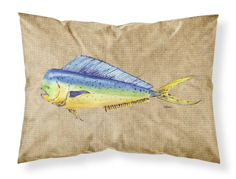 Dolphin Mahi Mahi Moisture wicking Fabric standard pillowcase