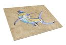 Blue Marlin Glass Cutting Boards – Durable, Decorative Kitchen Art Large