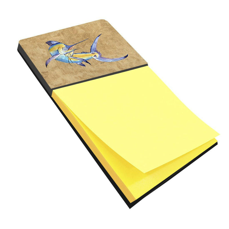 Blue Marlin Refiillable Sticky Note Holder or Note Dispenser 8811SN- Refiilable Desk Accessory Note Pad