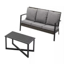 2 Piece Patio Set With Cushions & Coffee Table by HouseOfZazla