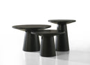 Jasper - 3 Piece Coffee, End, And Console Table (Set of 3) - Ebony Black by HouseOfZazla