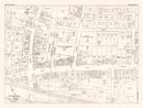 Vintage Map of Amsterdam, NY Business Section 1947