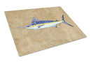 Blue Marlin Glass Cutting Boards – Durable, Decorative Kitchen Art Large