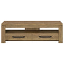 Tesoro - TV Stand With 2 Drawers - Mango Color by HouseOfZazla