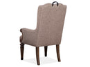Durango - Wood Upholstered Host Arm Chair (Set of 2) - Willadeene Brown