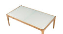 Gwynn Frosted Glass Top Coffee Table by HouseOfZazla