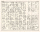Vintage Map of Baltimore, MD Business Section 1947