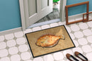 Flounder Doormat Indoor Outdoor 24H X 36W Front Door Mat Rugs for Entryway, Non Slip Washable Low Pile,