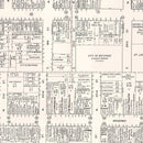 Vintage Map of Bayonne, NJ Business Section 1947