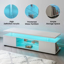 TV Stant With LED And Large Side Cabinet by Unique Piece Furniture