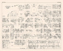 Vintage Map of Buffalo, NY Business Section 1947
