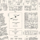 Vintage Map of Camden, NJ Business Section 1947