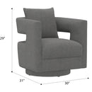 Modern Swivel Chair With Contemporary Design by HouseOfZazla