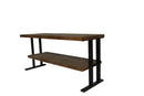 Media Console Table With One Shelf To Your Home Decor - Natural / Black by HouseOfZazla