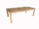Dining Table With Leaf - Light Brown by HouseOfZazla