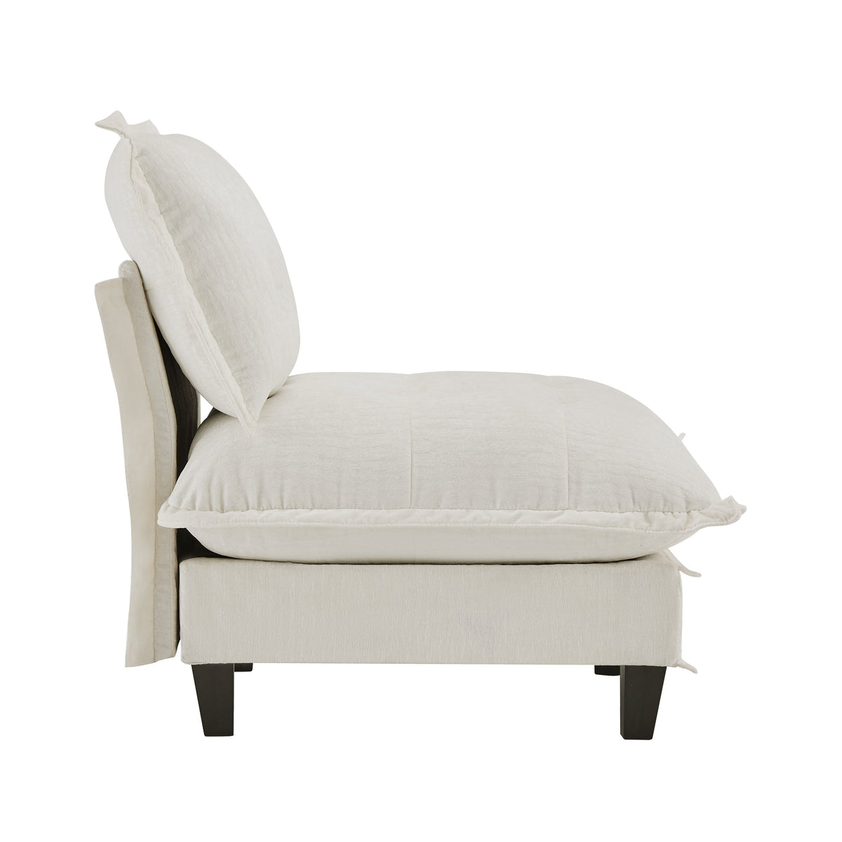 73 Armless Sofa Chenille, photo 9 of 10