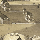 Vintage Map of Atlantic City, New Jersey 1880