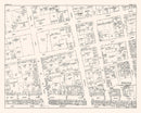 Vintage Map of Elmira, NJ Business Section 1947