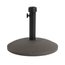 Ander Outdoor 35-pound Round Umbrella Base - Brown by HouseOfZazla
