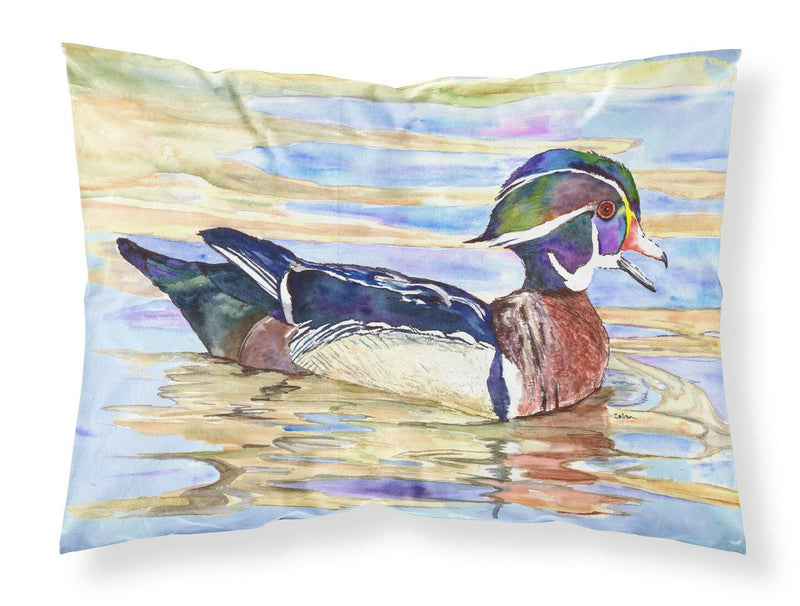 Wood Duck Moisture wicking Fabric standard pillowcase