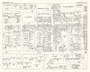 Vintage Map of Hempstead, NY Business Section 1947