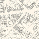 Vintage Map of Irvington, NJ Business Section 1947